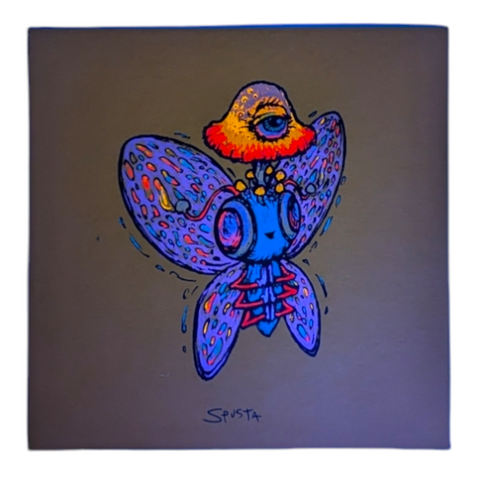 Marq Spusta
Blurp, 2021
Screen print
4 x 4 in
Plate signed