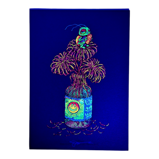 Marq Spusta
Bottled (Navy Shimmer), 2023
Screen print
5 x 7 in
Hand Signed by the artist