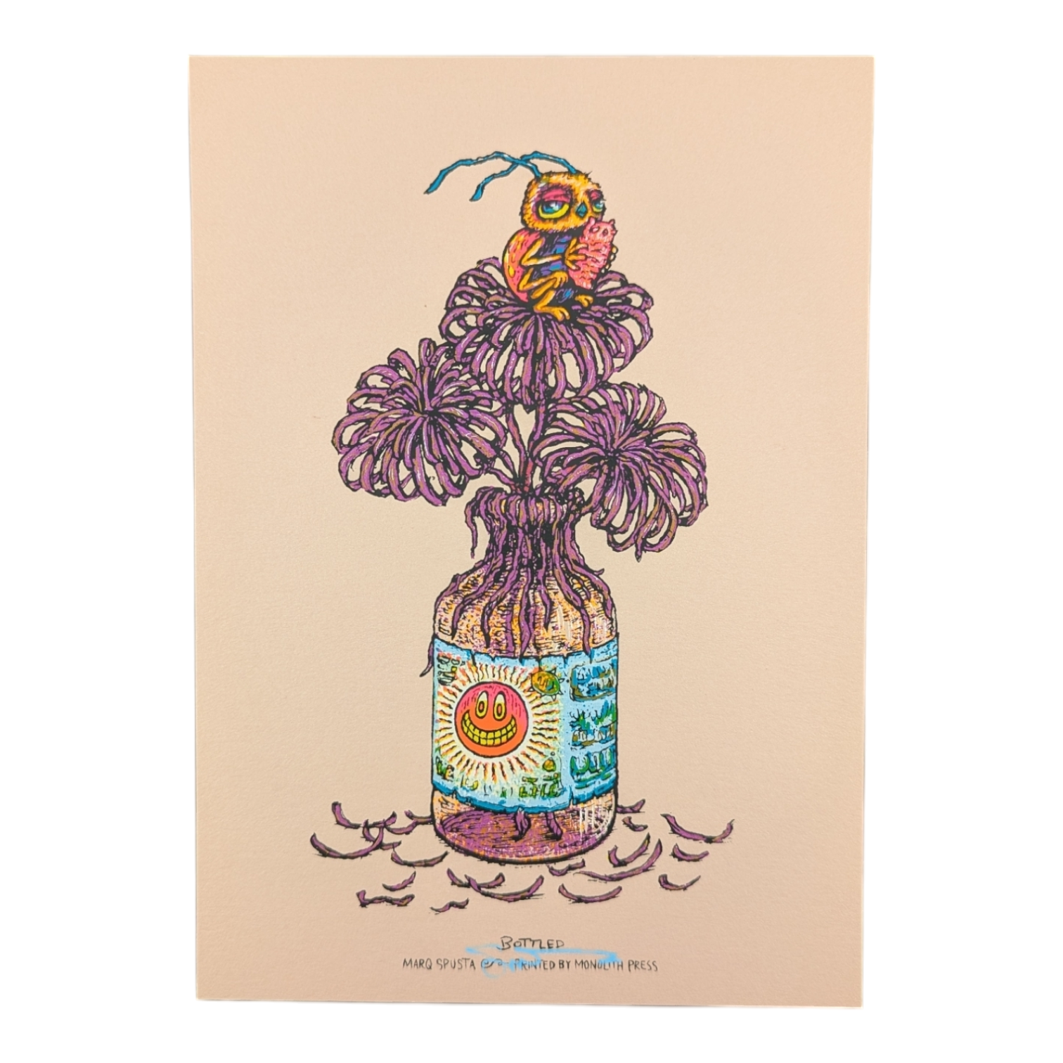 Mini affiche sérigraphiée signée Marq Spusta Art Print Mini affiche sérigraphiée signée Marq Spusta Art Print