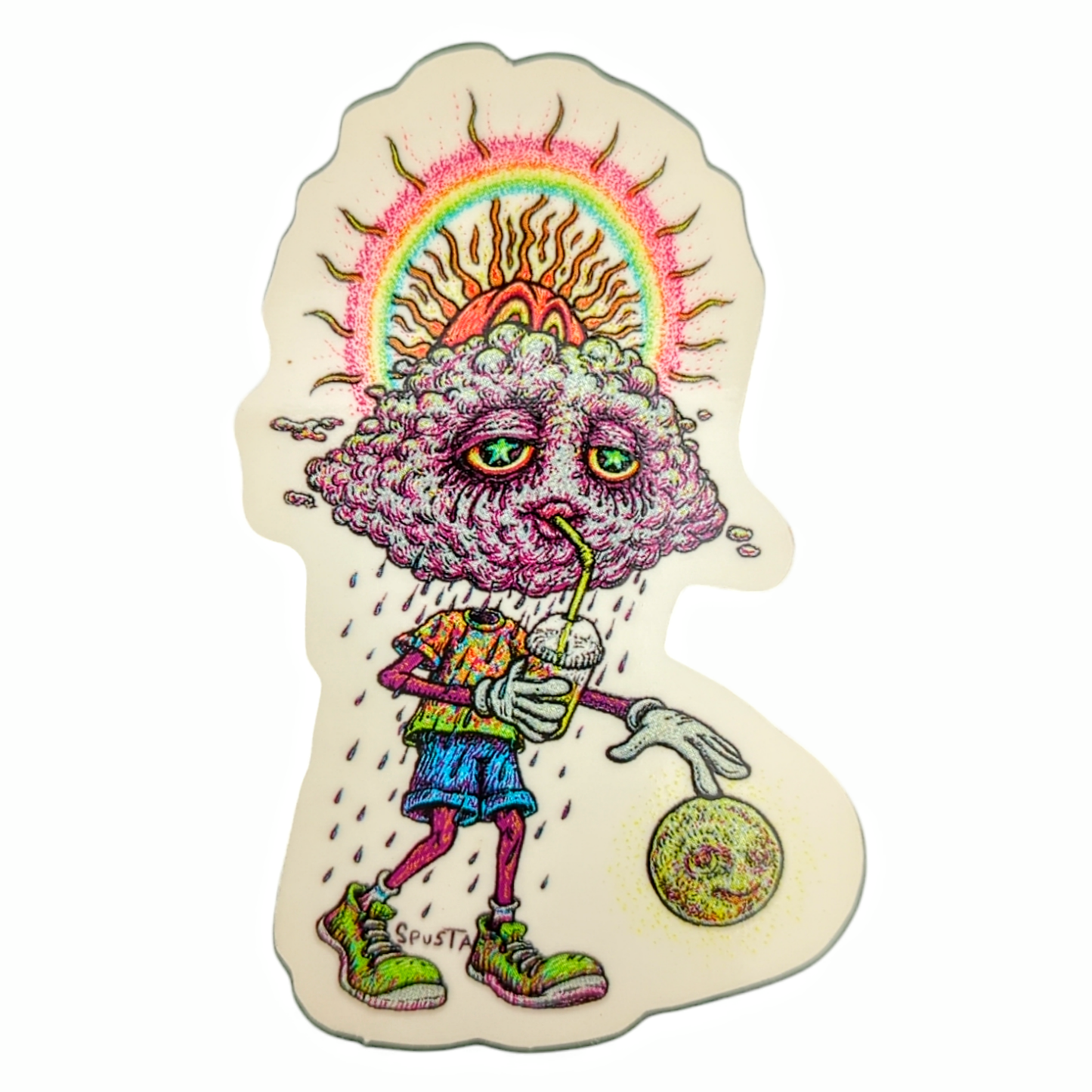 Marq Spusta On the Move Sticker
Includes (1) 2 x 3.5" sticker