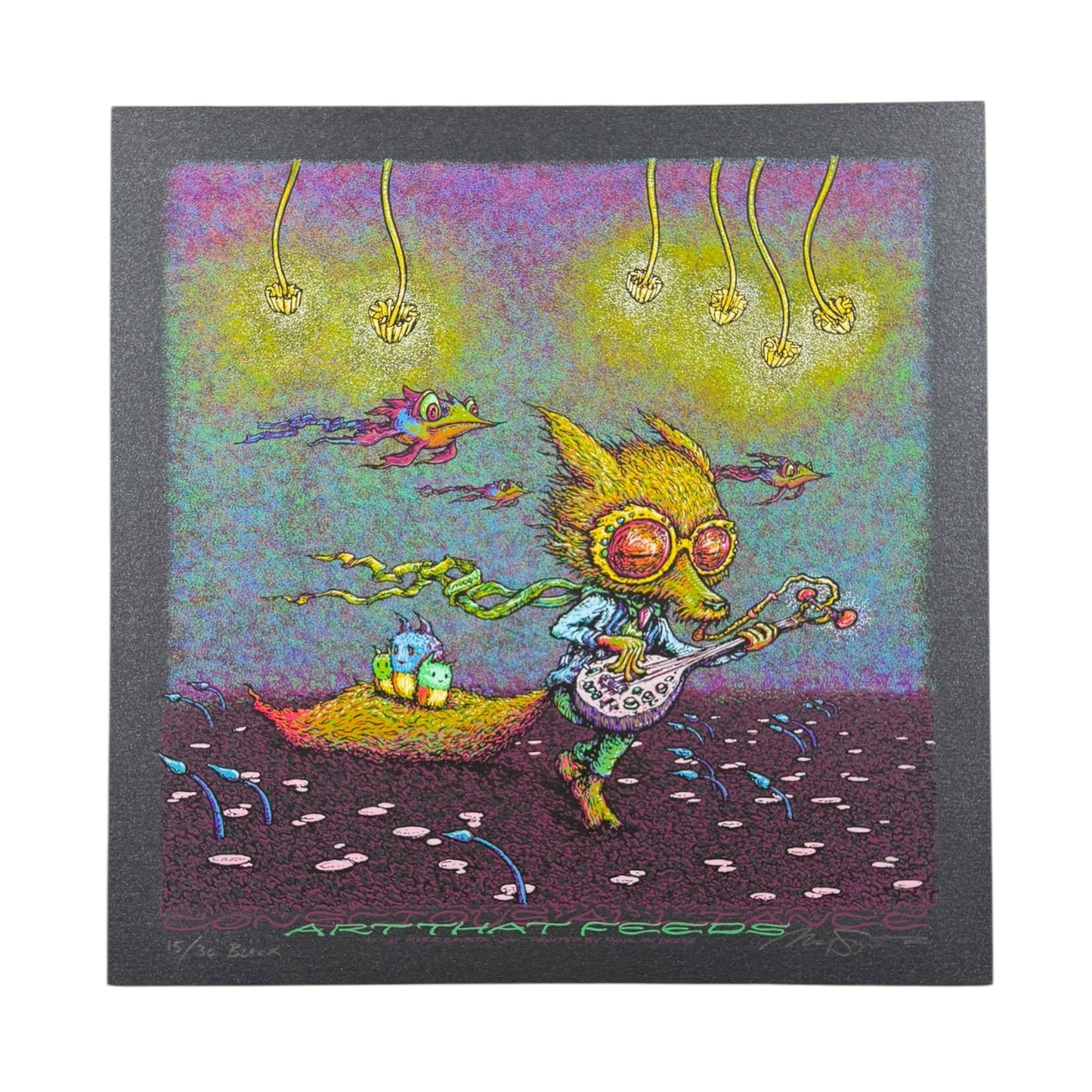 Marq Spusta "Conscious Alliance 20th Anniversary (Black)" Print