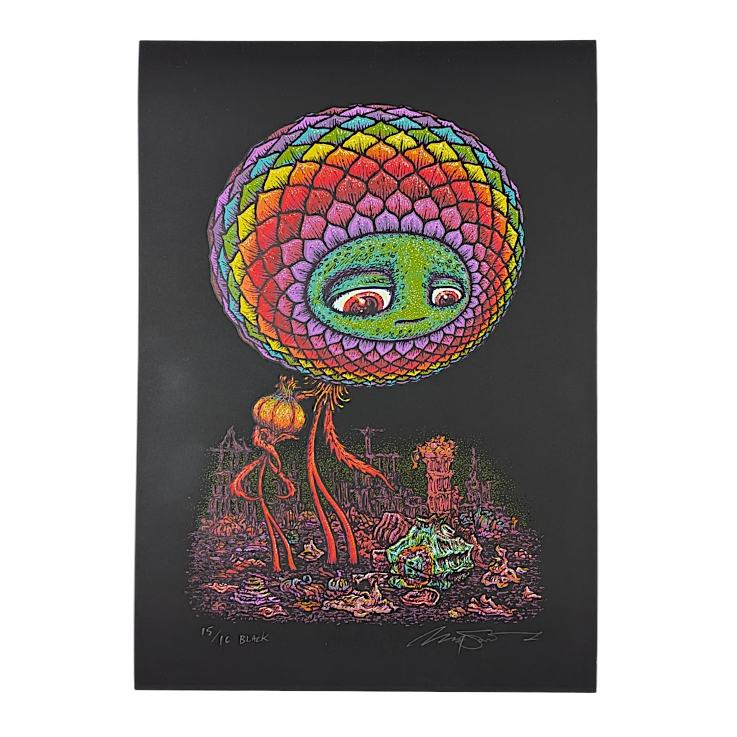 Marq Spusta
Flowers in Filth (Black), 2020
Screen print
10 x 14 in
Edition of 16
Hand signed + numbered by the artist