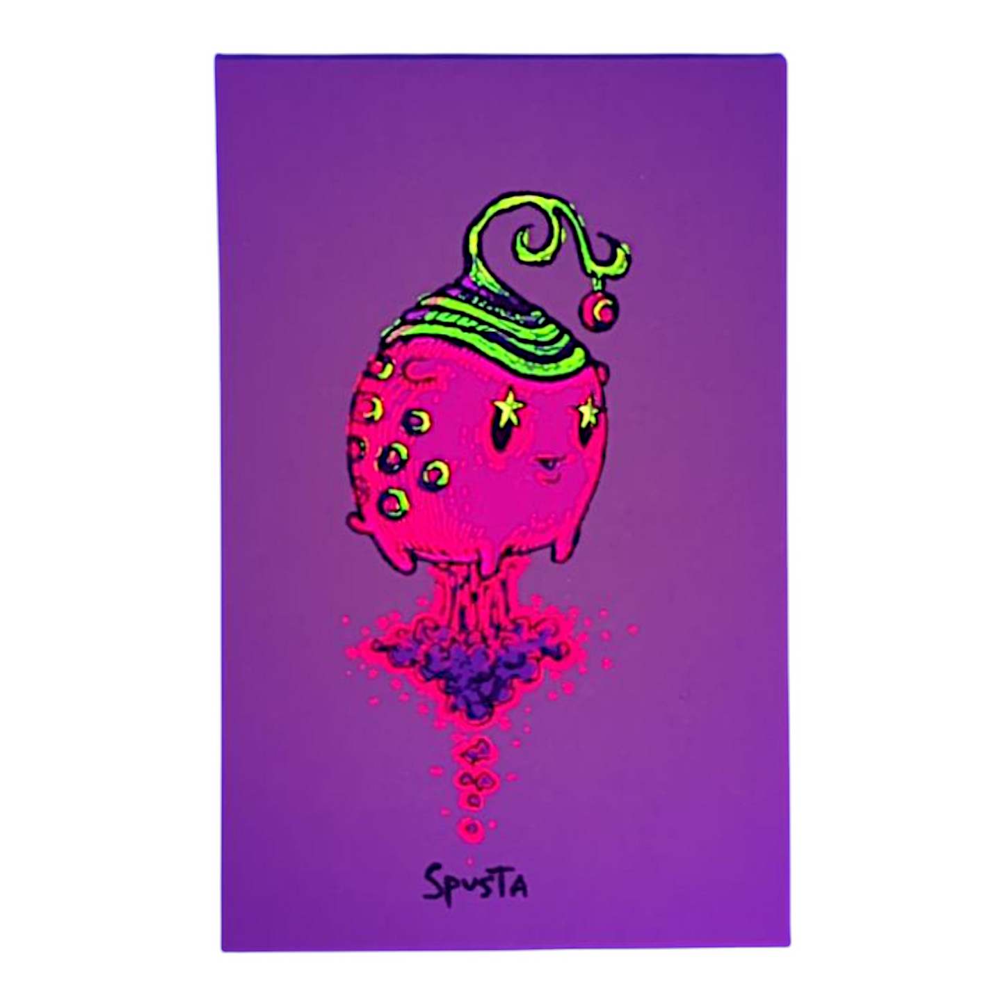 Marq Spusta
Kirby (Periwinkle), 2024
Screen print
2 x 3 in
Plate signed