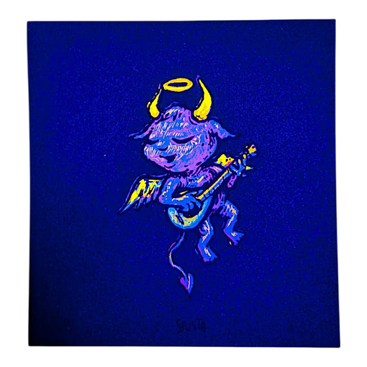 Marq Spusta Mandolin Angel Mirco Print