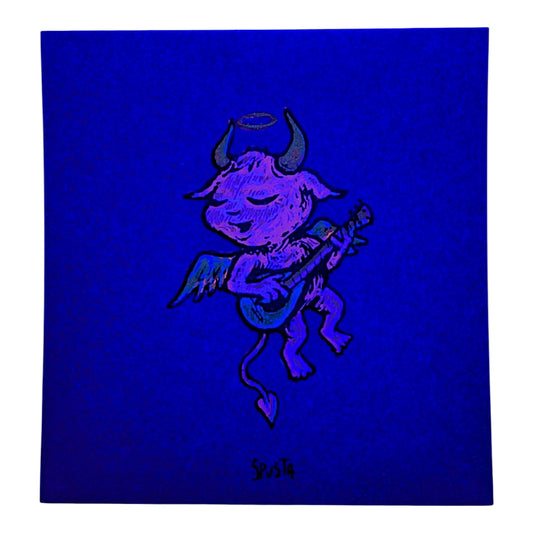 Marq Spusta Mandolin Angel Mirco Print