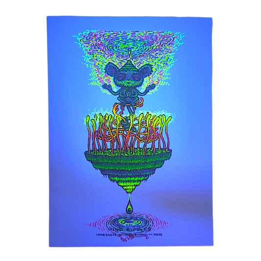 Marq Spusta
Mind Ripples (Powder Blue), 2024
Screen print
5 x 7 in
Hand Signed by the artist