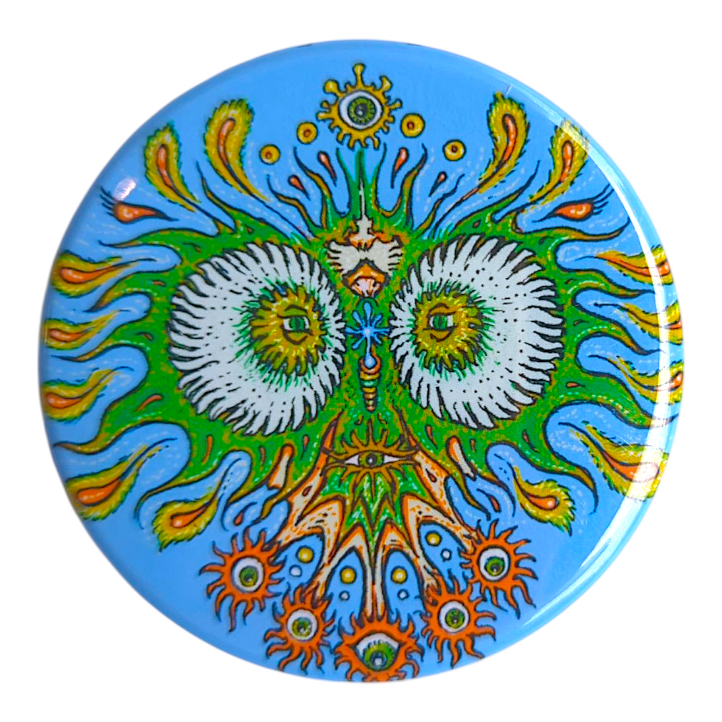 Marq Spusta MS #51 (Omiwimo) Magnet
2.25" round magnet
Limited edition