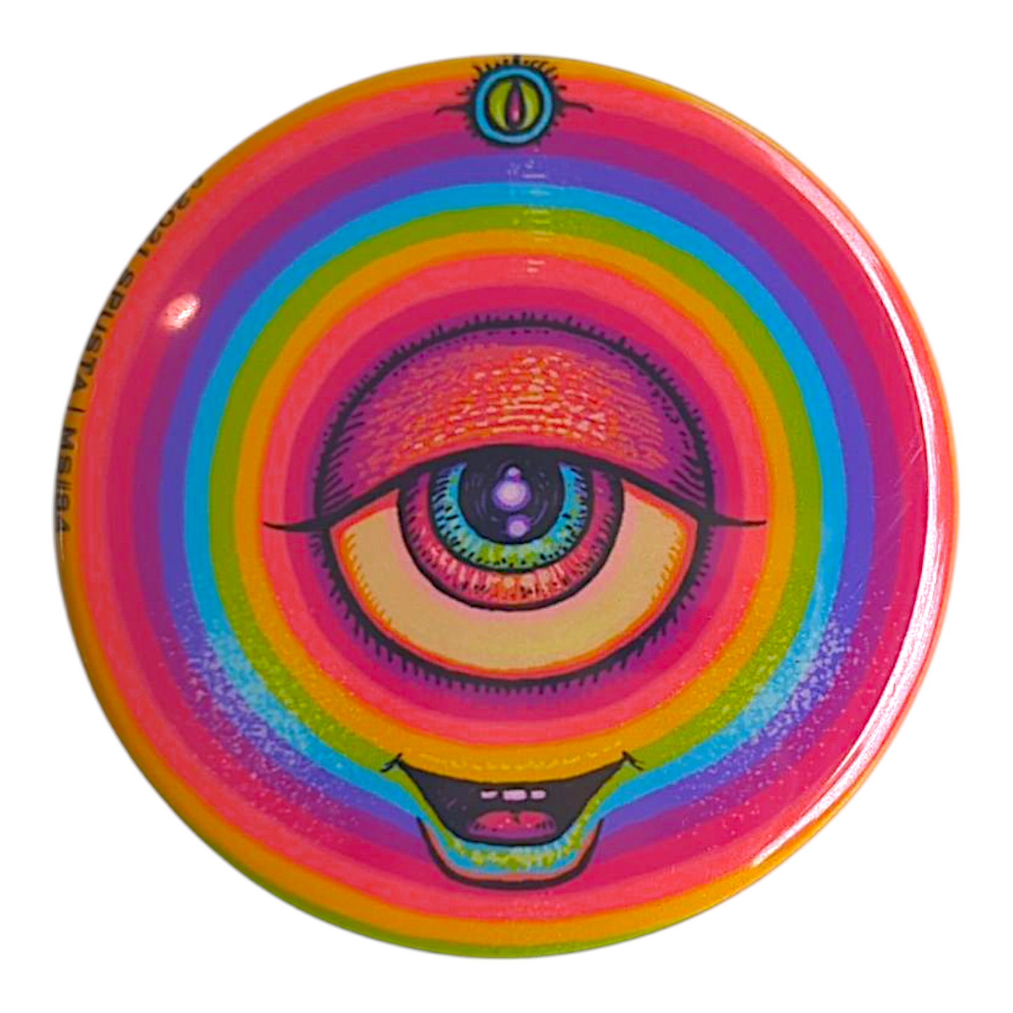 Marq Spusta MS #84 (Shnoogie Boo) Magnet
2.25" round magnet
Dated 2021
Limited edition