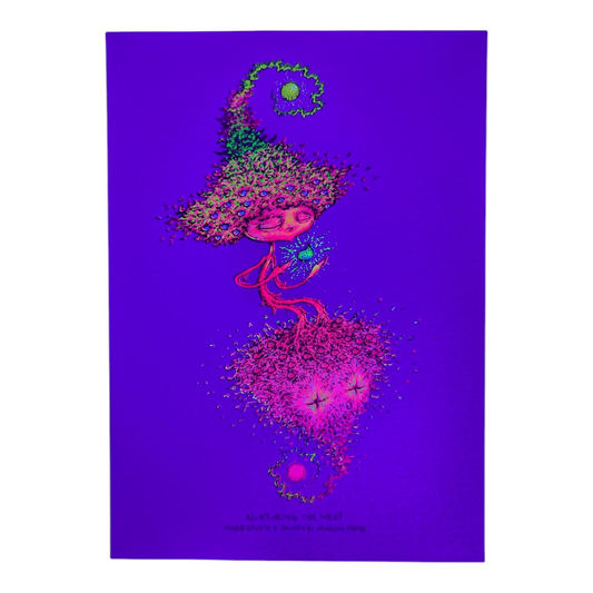 Marq Spusta
Nurturing the Next (Nude Shimmer), 2021
Screen print
5 x 7 in
Hand Signed by the artist