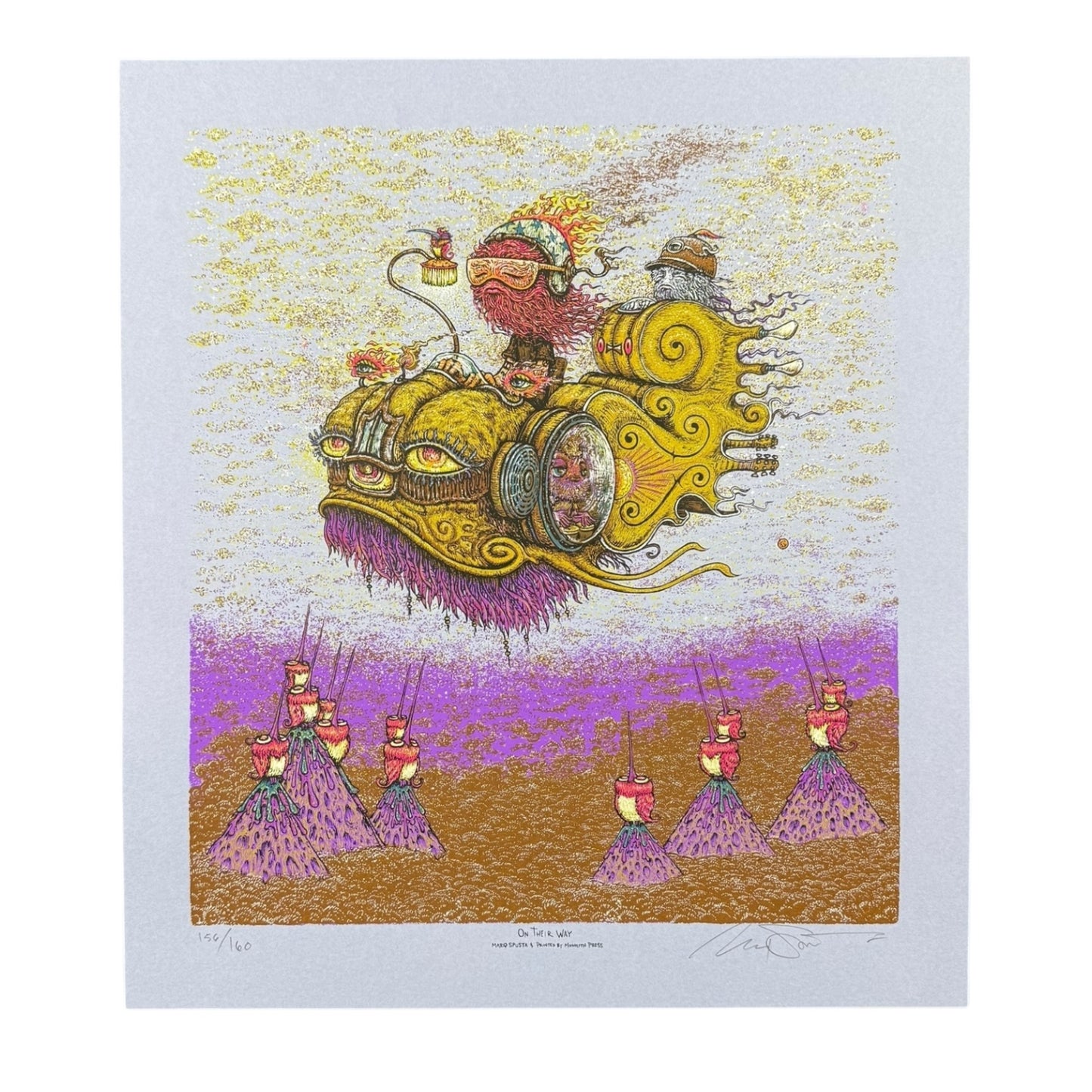 Marq Spusta "On Their Way" (Storm) Print