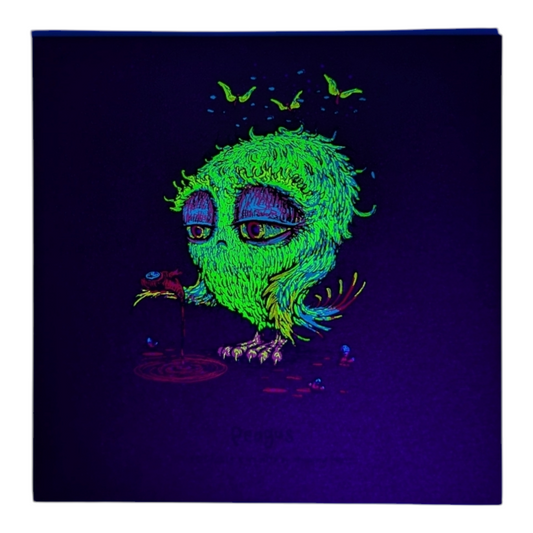 Marq Spusta
Peagus (Cranberry Shimmer), 2020
Screen print
5 x 5 in