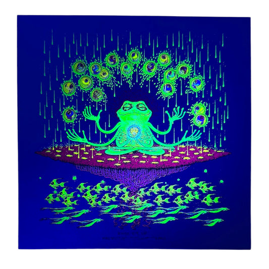 Marq Spusta "Raise 'Em Up (Sticky Teal)" Mini Print