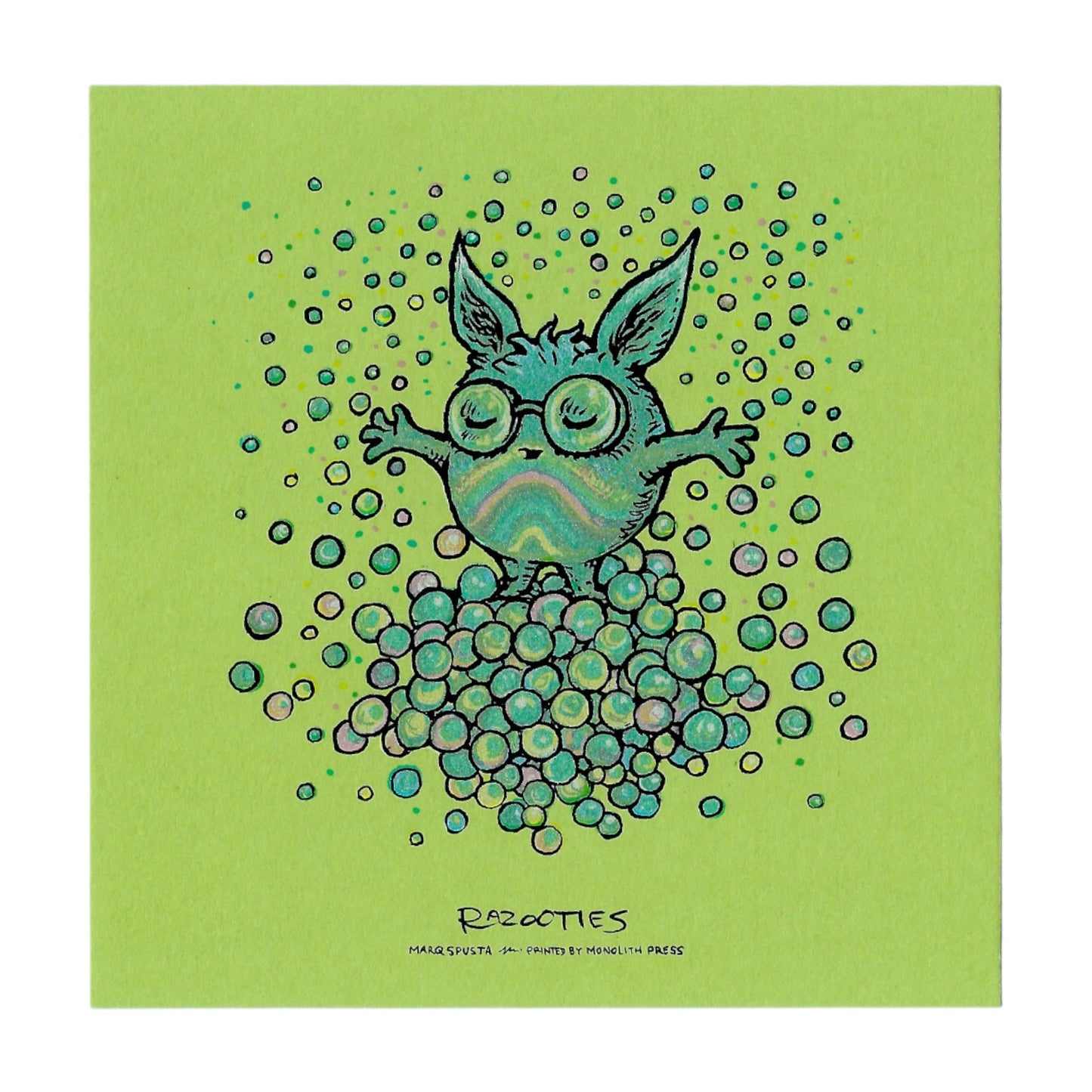 Marq Spusta Razooties (Light Green) Micro Print