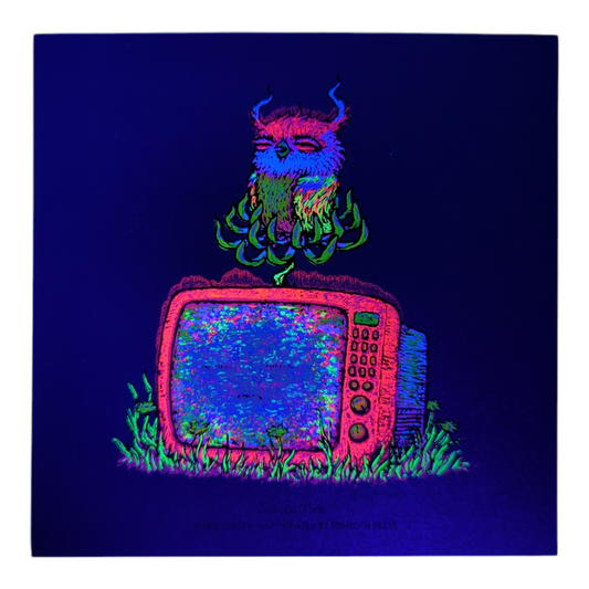 Marq Spusta
Screen Time (Sticky Teal), 2023
Screen print
5 x 5 in
Plate Signed