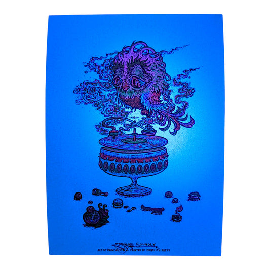 Marq Spusta
Spinning Soundly, 2026
Screen print
5 x 7 in
Hand signed by the artist