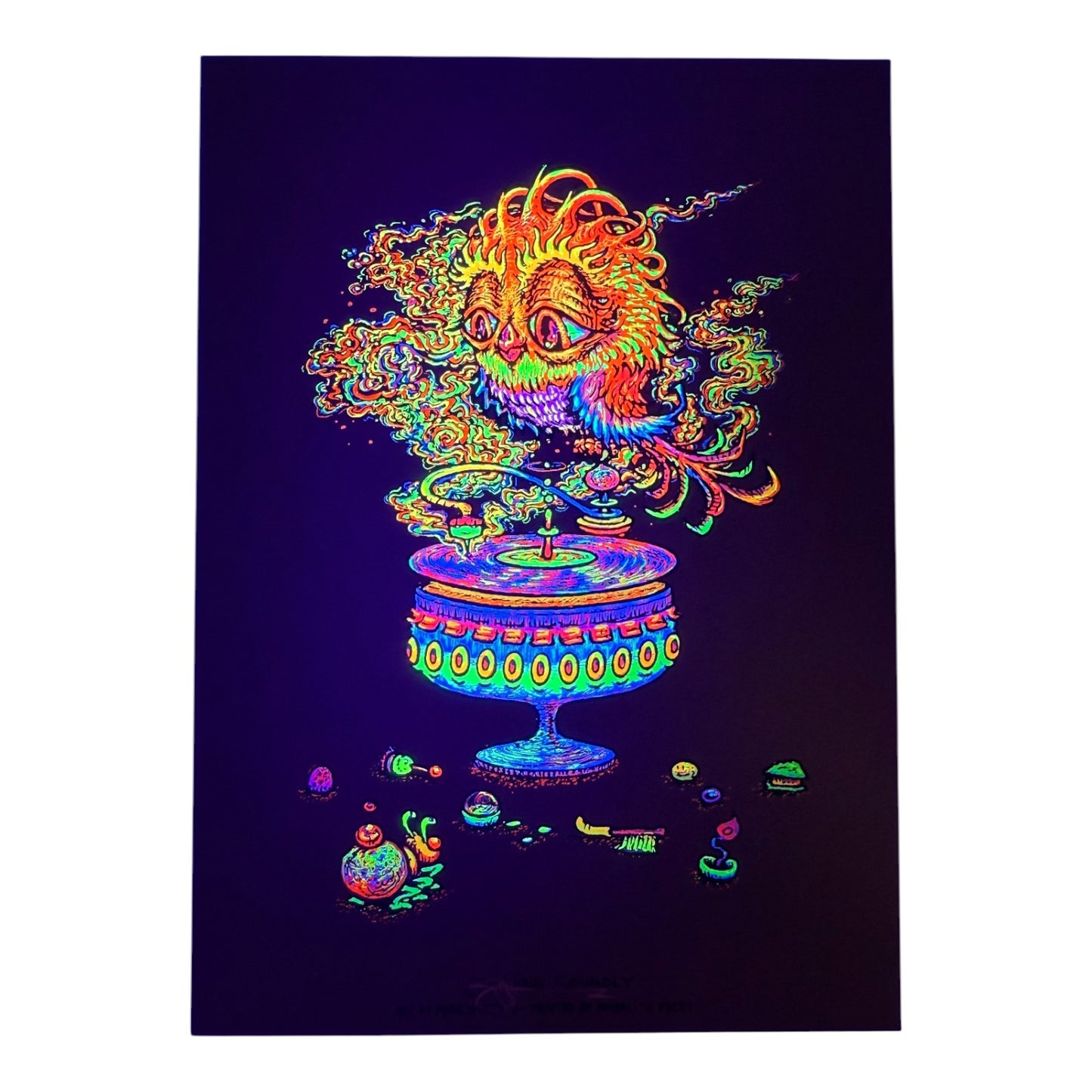 Marq Spusta "Spinning Soundly" Mini Print