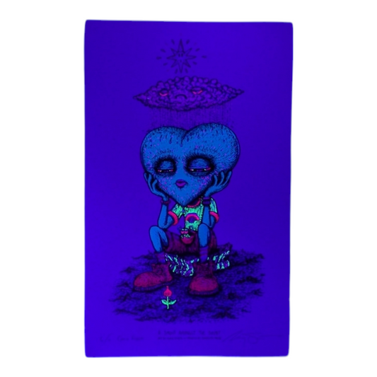 Marq Spusta "A Sprout Amongst the Doubt" (Gold Fleck) Print