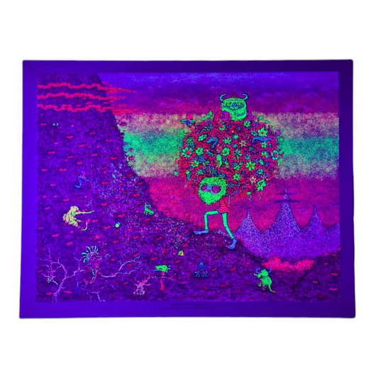 Marq Spusta "Surmountable Steepness (Muddy Olive Juice Metallic)" Print