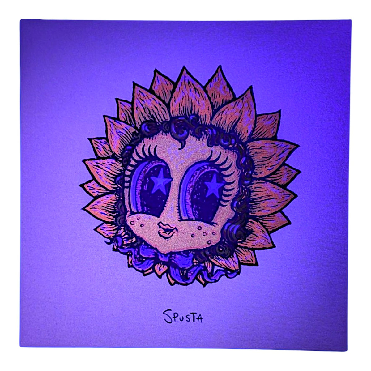 Marq Spusta
The Next Bette (Pink Shimmer), 2021
Screen print
4 x 4 in
Plate Signed