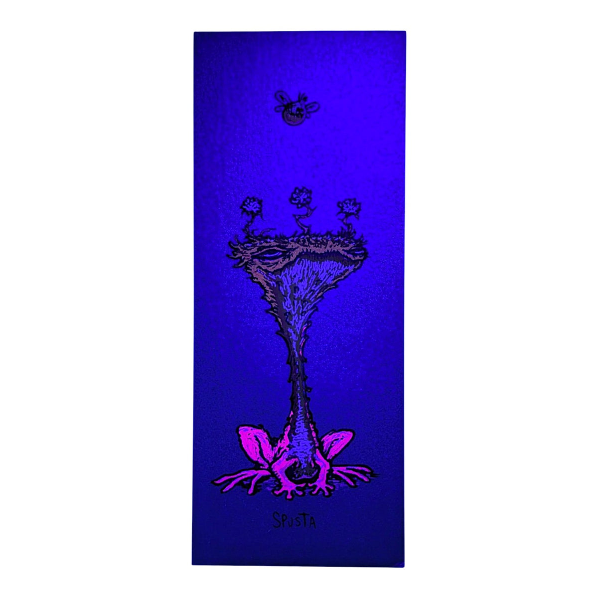 Marq Spusta
Throggy (Sticky Teal), 2020
Screen print
2 x 5 in
Plate Signed