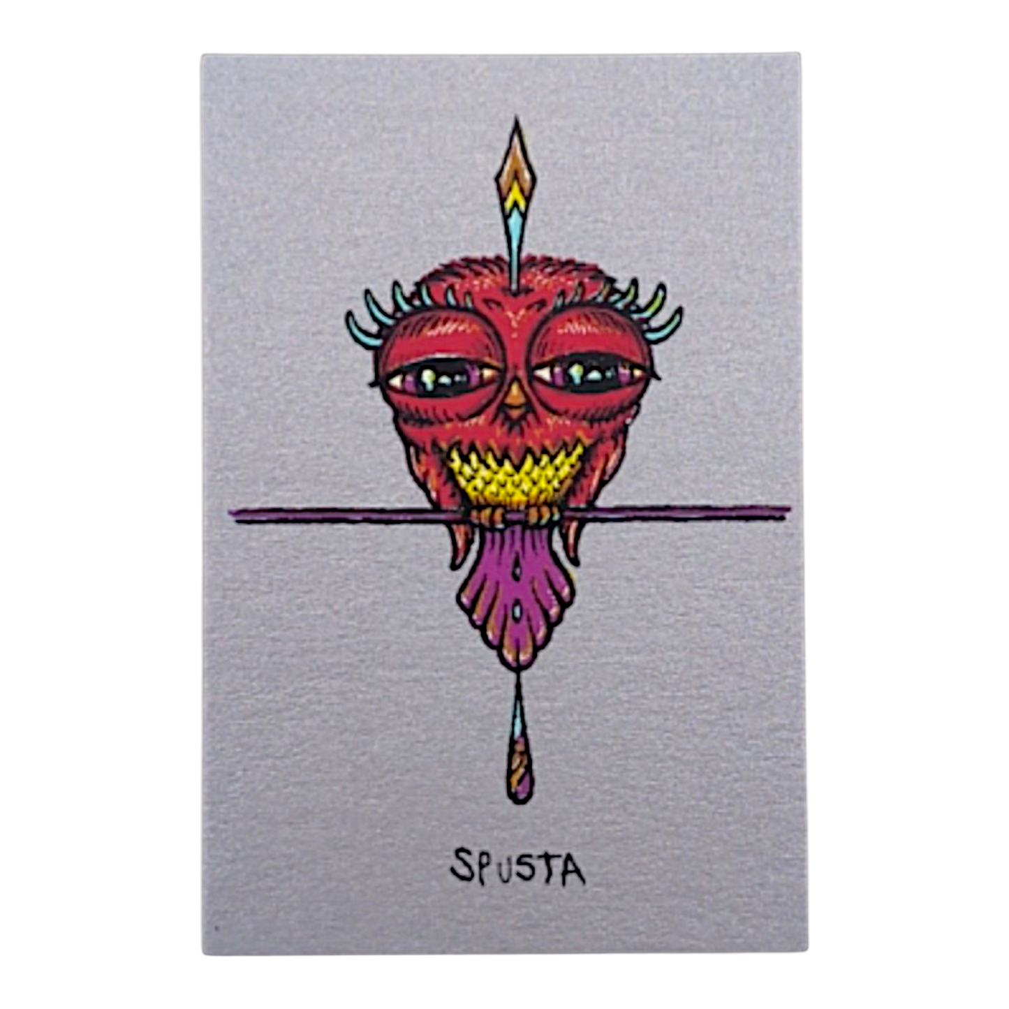 Marq Spusta
Tweet (Light Iron Shimmer), 2020
Screen print
2 x 3 in
Plate signed