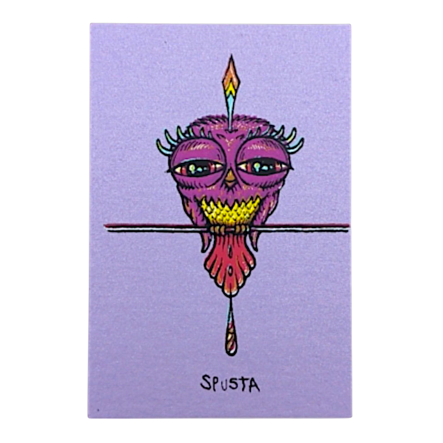 Marq Spusta
Tweet (Lilac Shimmer), 2020
Screen print
2 x 3 in
Plate signed