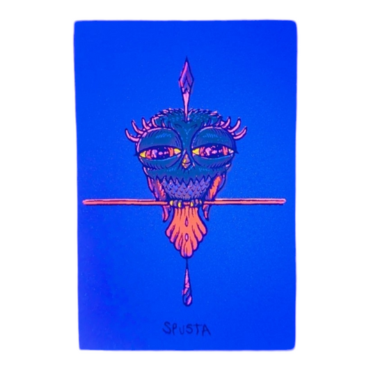 Marq Spusta Tweet (Nude Shimmer), 2020 Screen print 3 x 2 in Plate signed