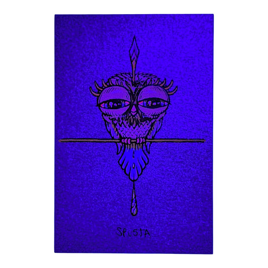 Marq Spusta
Tweet (Silver Shimmer), 2020
Screen print
2 x 3 in
Plate Signed