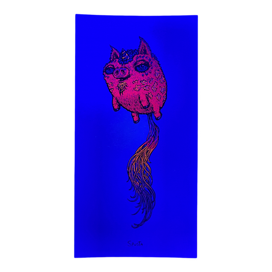 Marq Spusta
Unipigness (Light Blue), 2021
Screen print
4 x 8 in
Plate signed