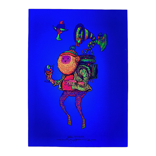 Marq Spusta
Vinyl Voyager (Powder Blue), 2024
Screen print
5 x 7 in
Hand Signed by the artist