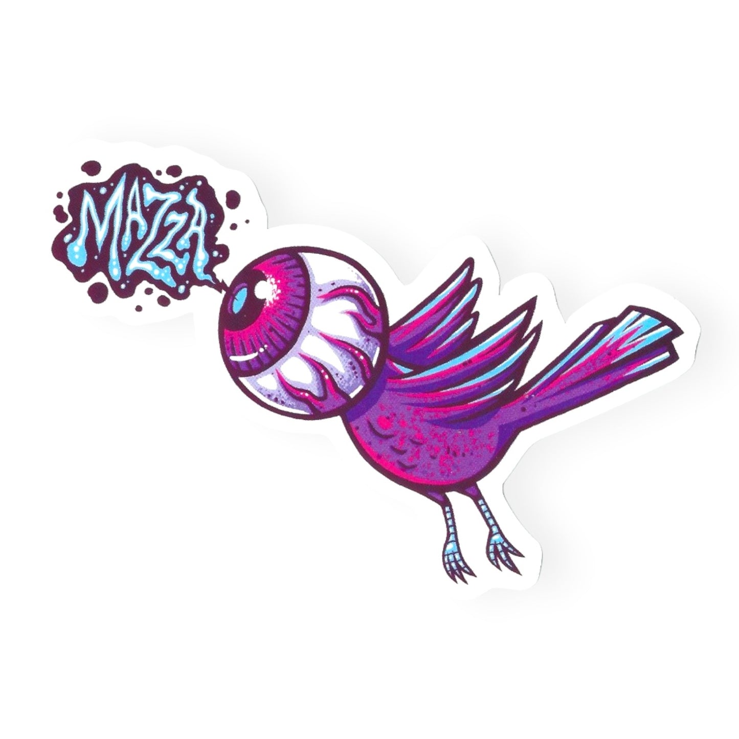 Mazza "One Eyed Bird" Sticker