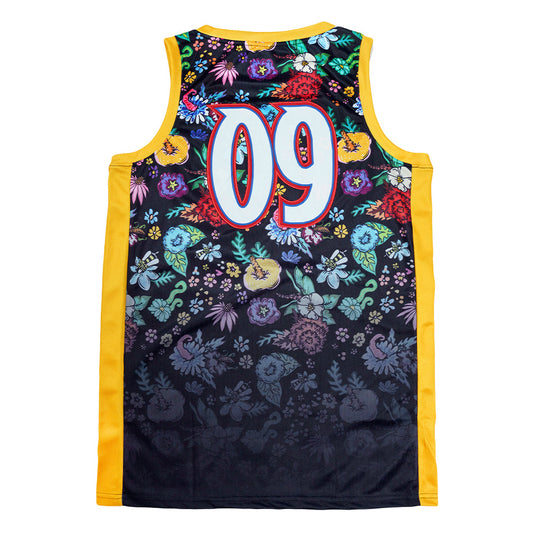 The Melty Bros Black Basketball Jersey brings the surreal world of Aaron Brooks and Vincent Gordon onto the court with bold, custom artwork that stands out from every angle. Their signature drippy style is worked into a fully sublimated design that feels equal parts collectible and wearable. Lightweight, breathable fabric keeps it comfortable while the artwork keeps it unmistakably Melty Bros.
Produced in a limited run, this jersey is crafted for collectors and fans who want something rare and artist drive