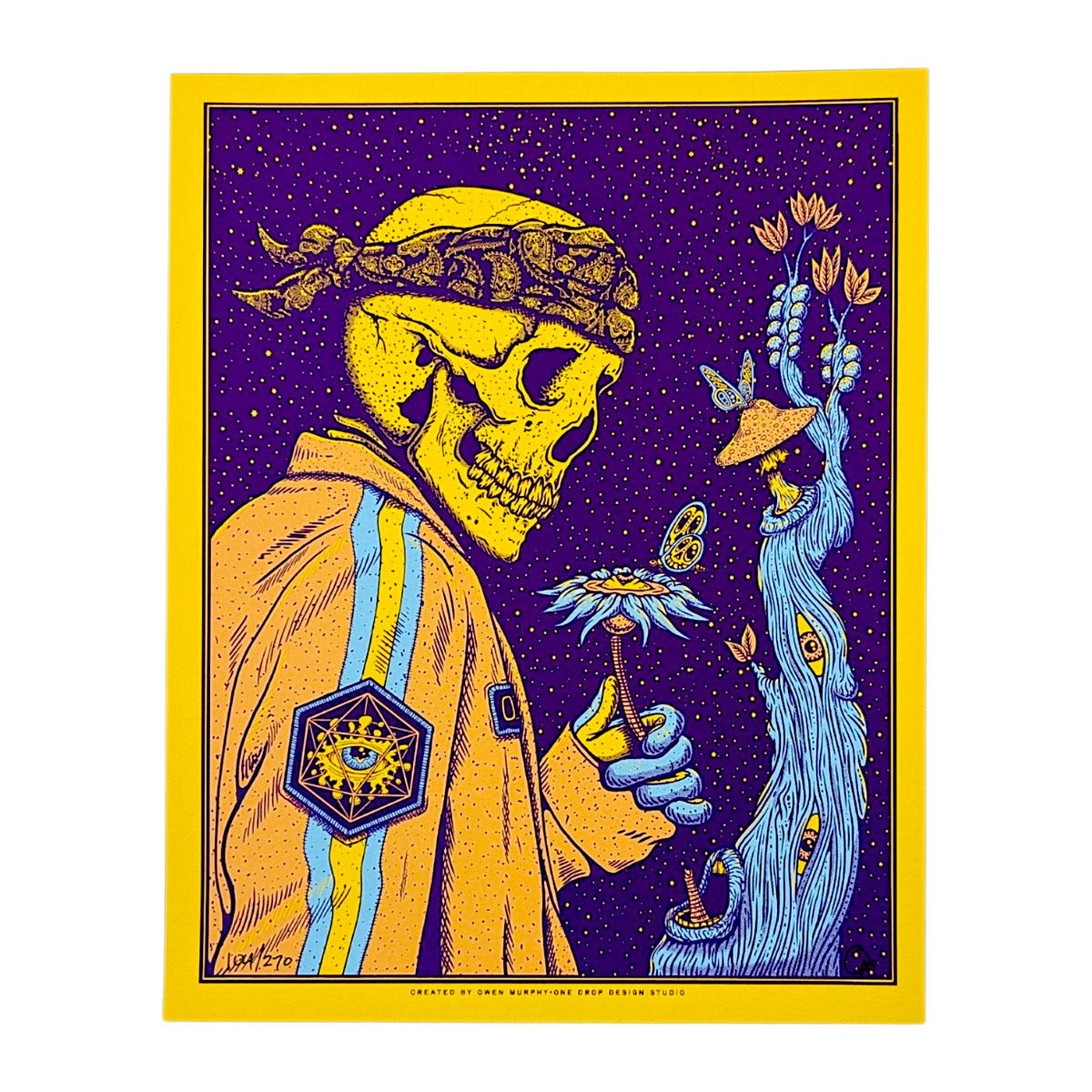 Owen Murphy
UCB (Lemon Drop), 2026
Screen print on French Lemon Drop paper
8 x 10 in
Edition of 100
Hand signed + numbered by the artist