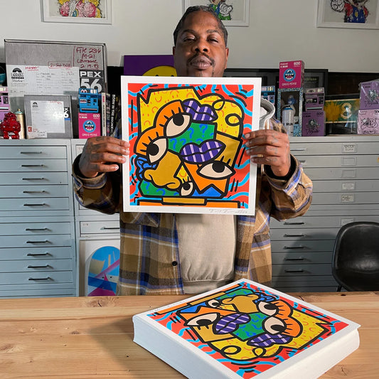 Sheefy
Intrusive Thoughts, 2023
Archival Pigment Print on 290gsm Moab Entrada Fine Art Paper
14 x 14 in
Edition of 100
Hand Signed + Numbered by the artist. Published by 1XRUN in Detroit, MI.