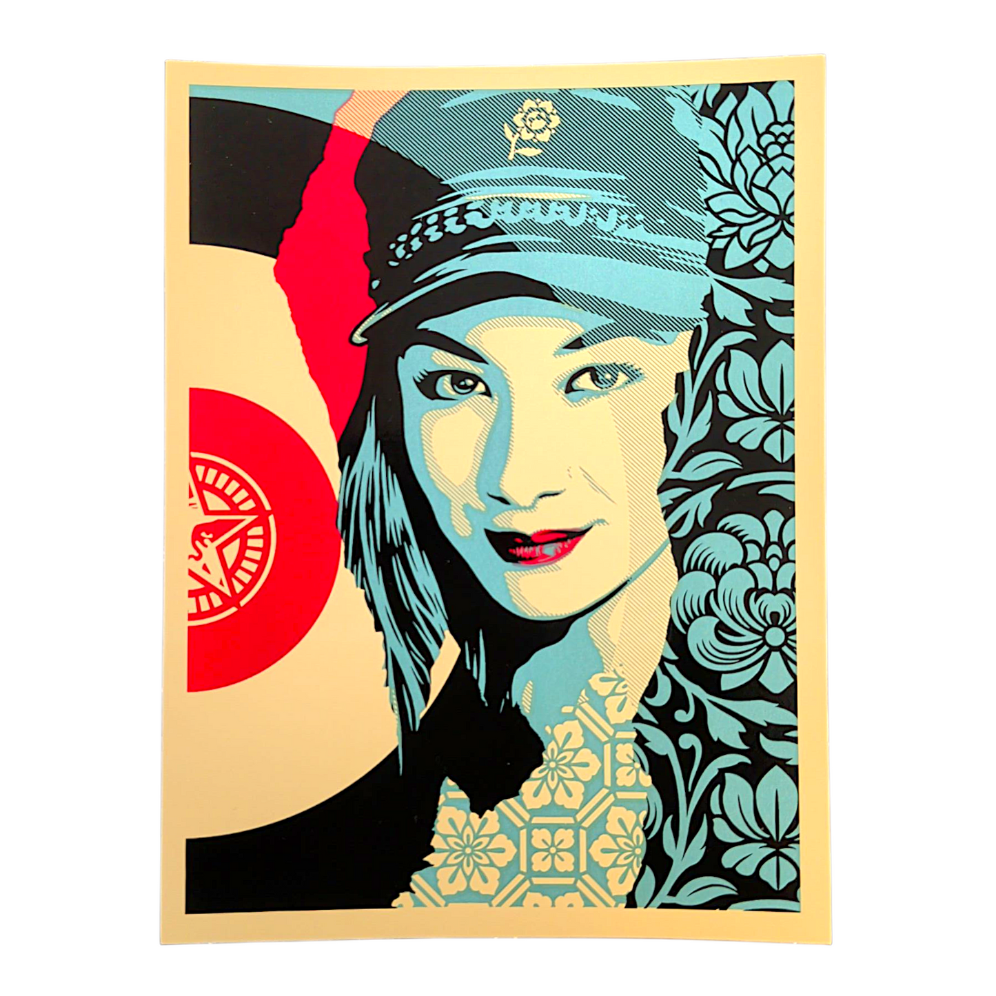 Shepard Fairey Raise The Level Sticker