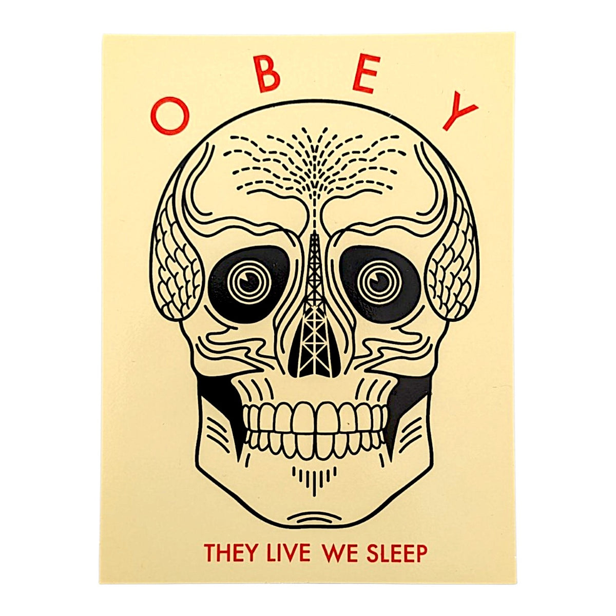 Shepard Fairey
They Live We Sleep
Vinyl sticker
3 x 4 in