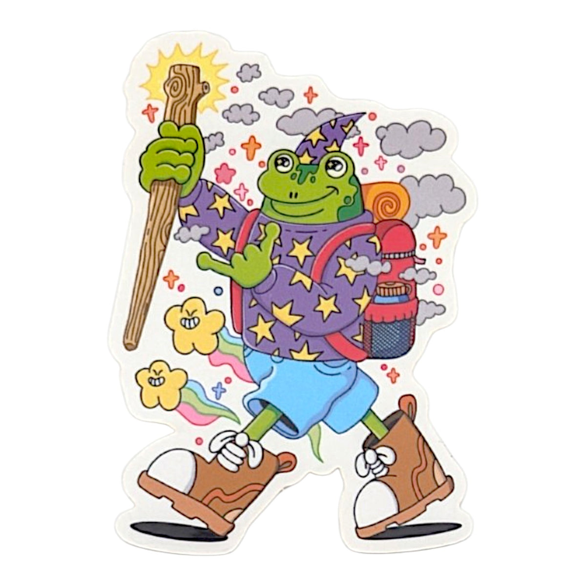 Skully Vibes "Wizard Hike" Sticker