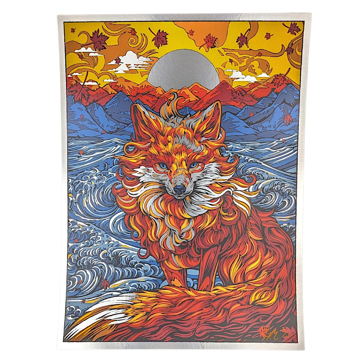 Todd Slater
Edge of the Wild (Foil), 2026
8 color screenprint on foil paper
12 x 16 in
Edition of 4
Hand signed + numbered by the artist