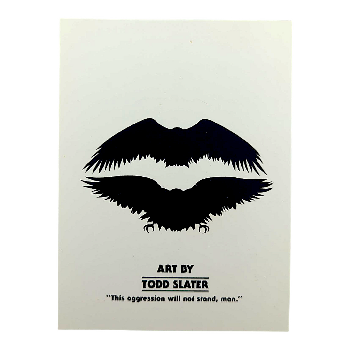 Todd Slater Occasional Acid Flashback (The Dude) Sticker