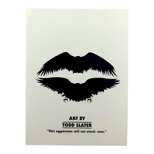 Todd Slater Occasional Acid Flashback (The Dude) Sticker