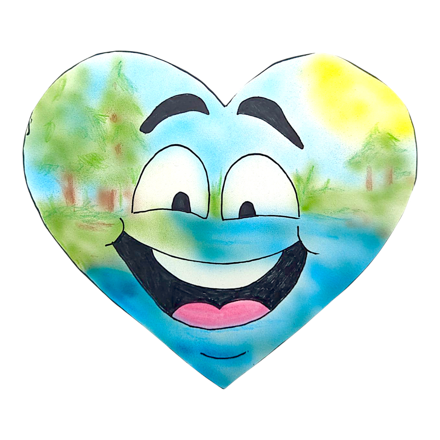 Trevy Metal
The Great Outdoors, 2024
Watercolor and ink on paper
~9 x 8 in