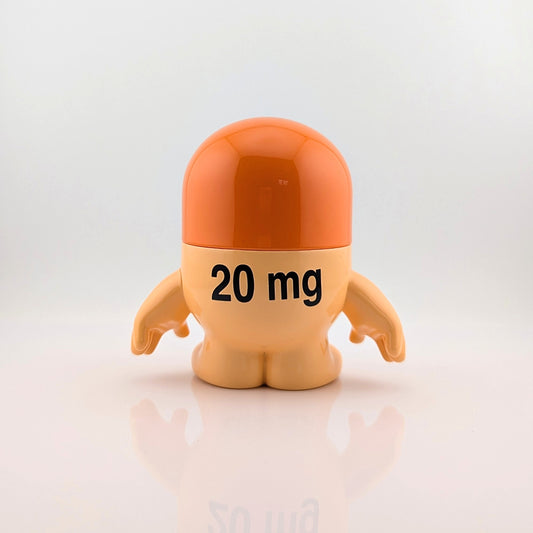 Vandul
Cap Pill V2, 2025
Vinyl figure
4 x 4 in
Accompanied by original artist packaging.