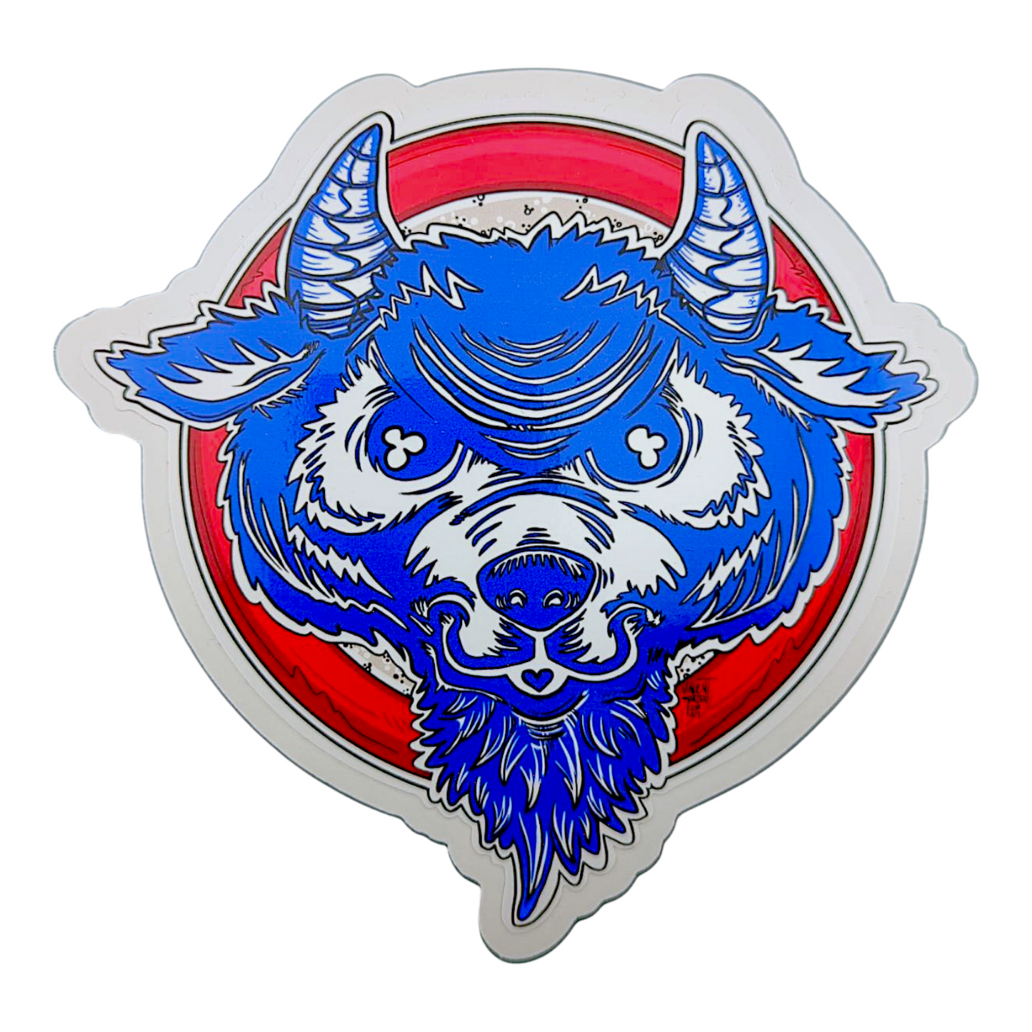 Vincent Gordon Billy Goat Sticker