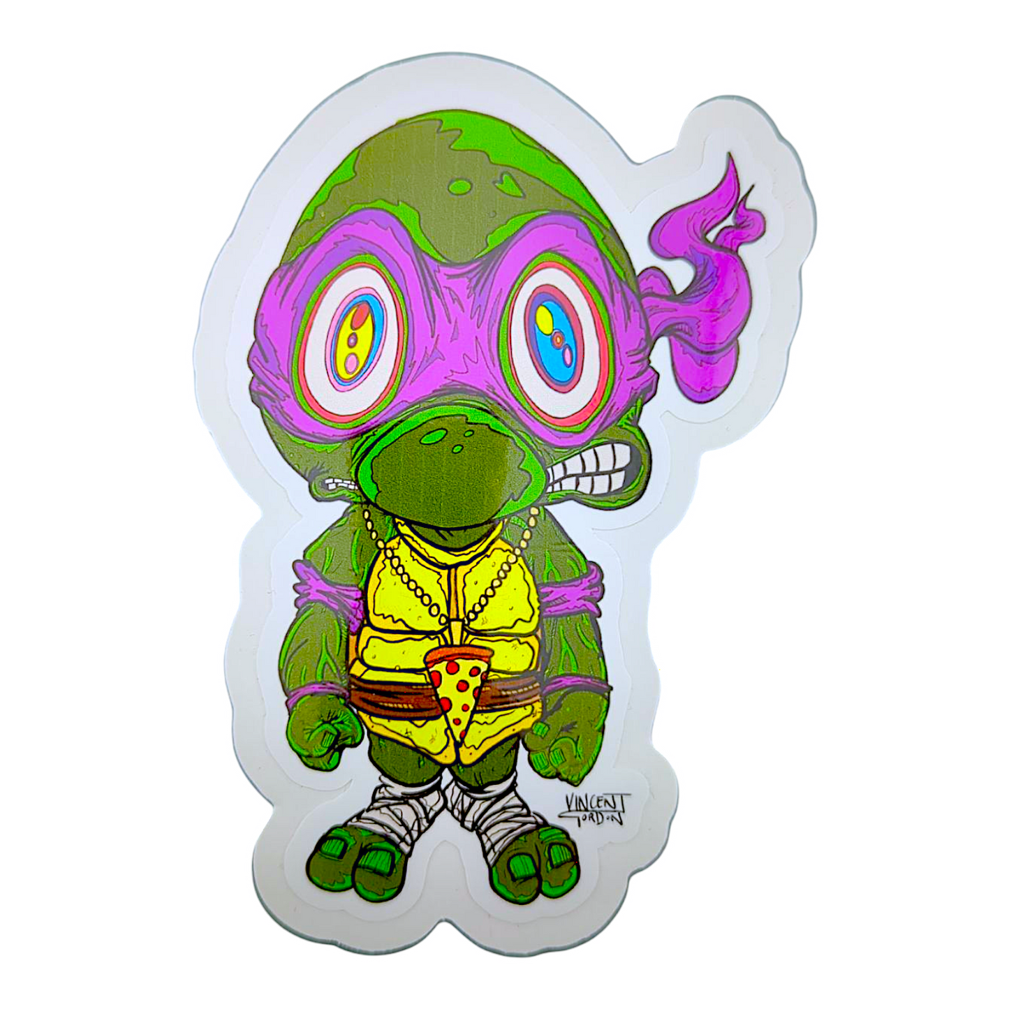 Vincent Gordon Donatello (TMNT Study) Sticker