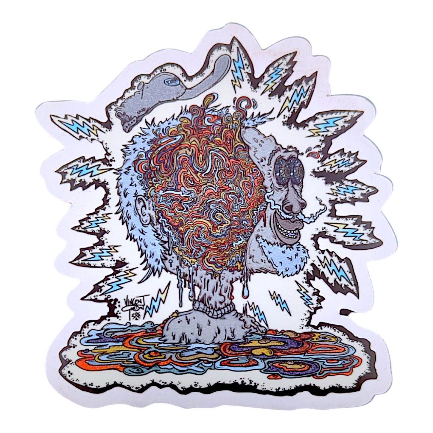 Vincent Gordon Froze Sticker