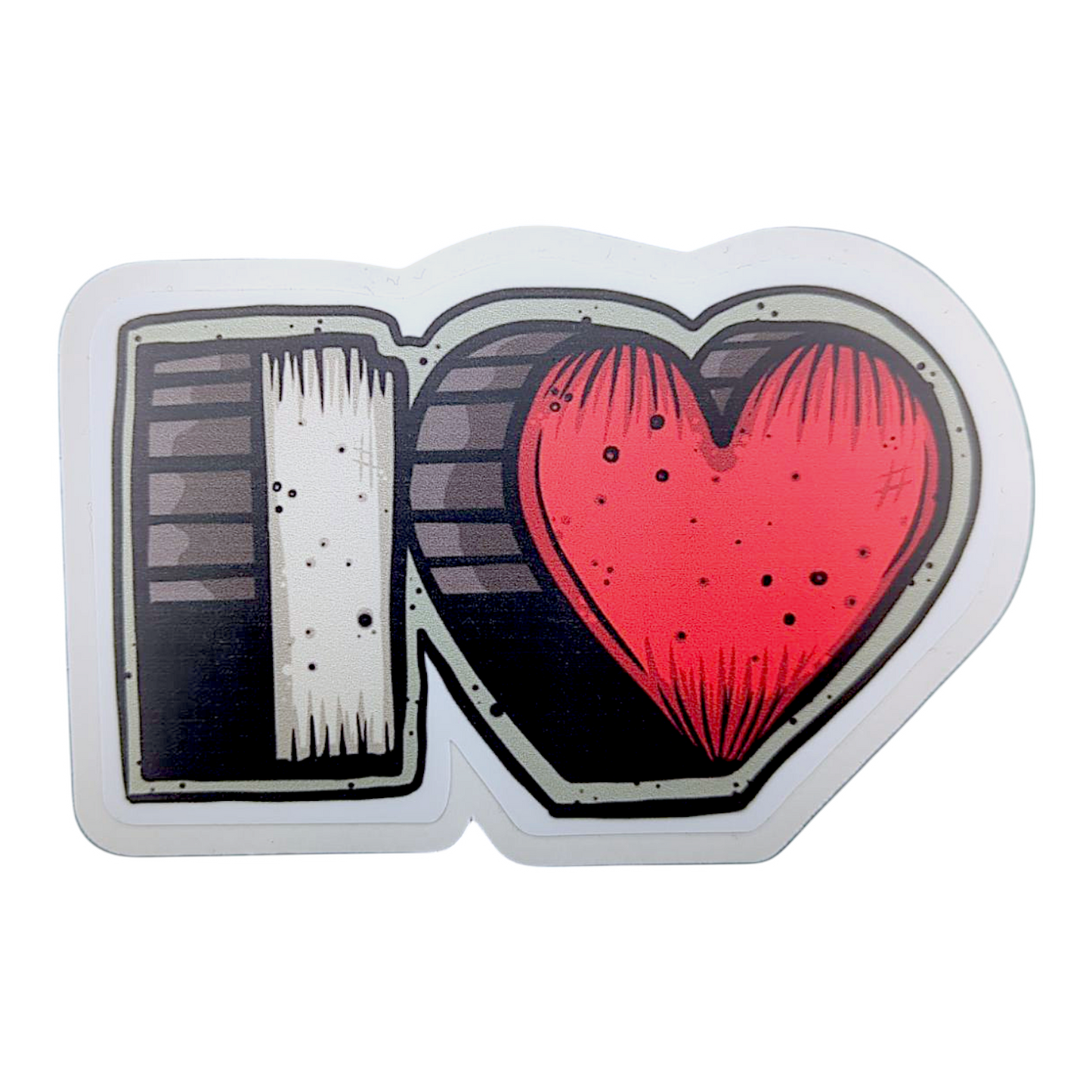 Vincent Gordon I Love Sticker