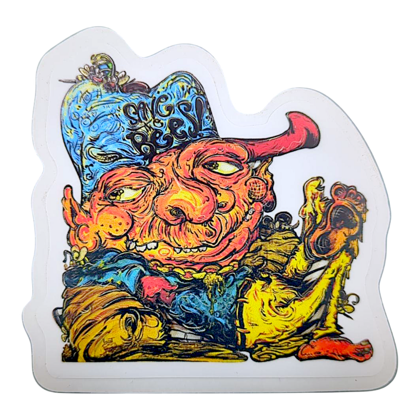 Vincent Gordon Save the Bees Sticker
4 x 4” die cut vinyl sticker