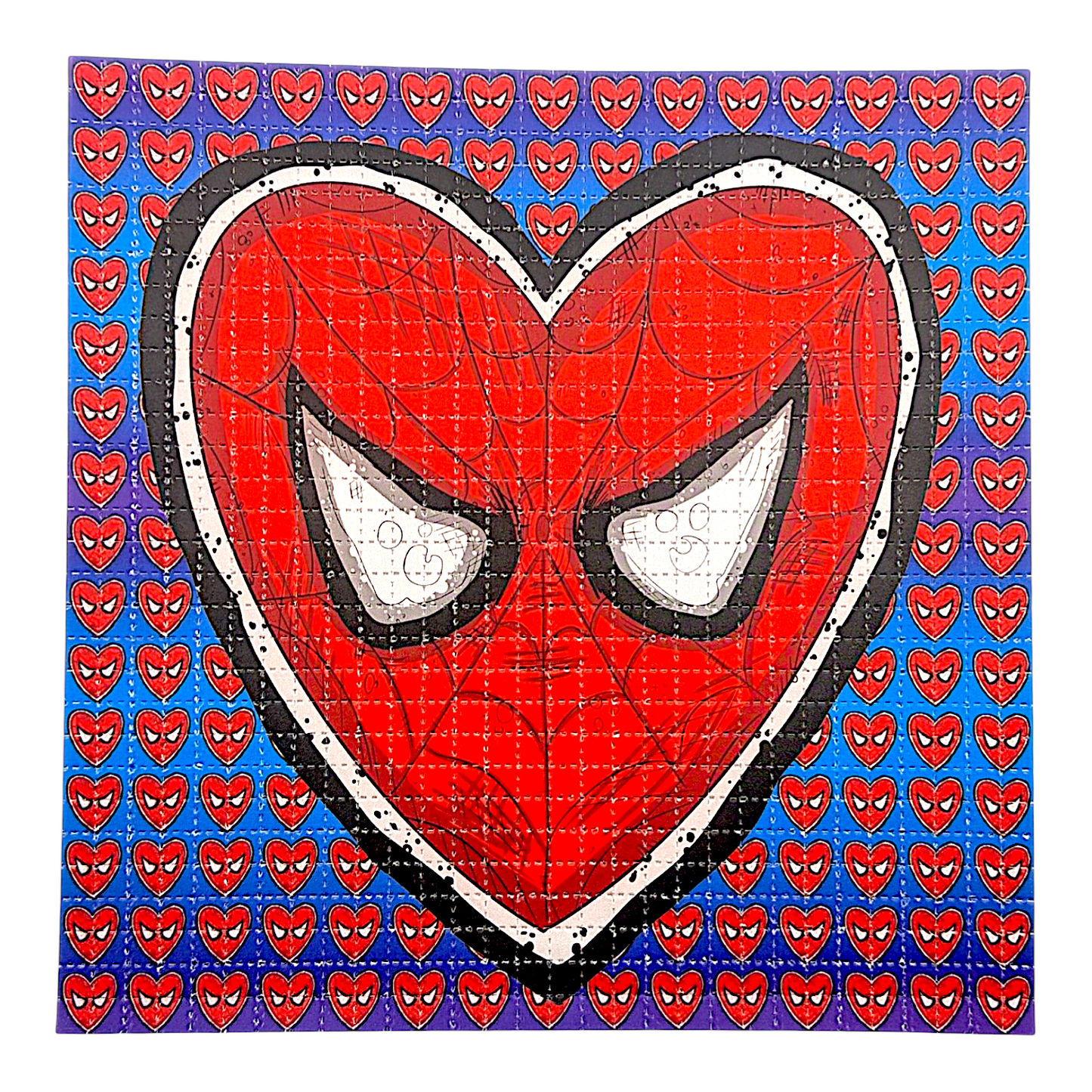 Vincent Gordon
Spidey Love, 2026
Archival pigment print on perforated paper
7.5 x 7.5 in
Edition of 100
Hand signed + numbered by the artist