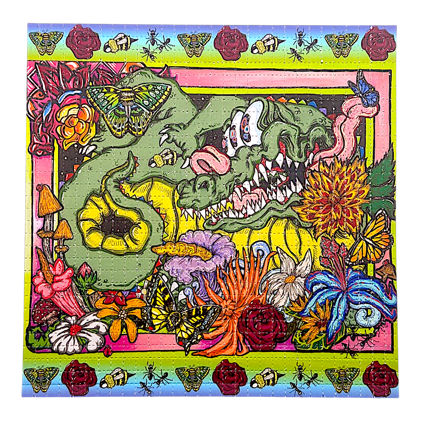 Vincent Gordon x Aaron Brooks x Ellie Paisley
Melty Fam Collab, 2026
Archival pigment print on perforated paper
7.5 x 7.5 in
Edition of 100
Hand signed + numbered by the artist