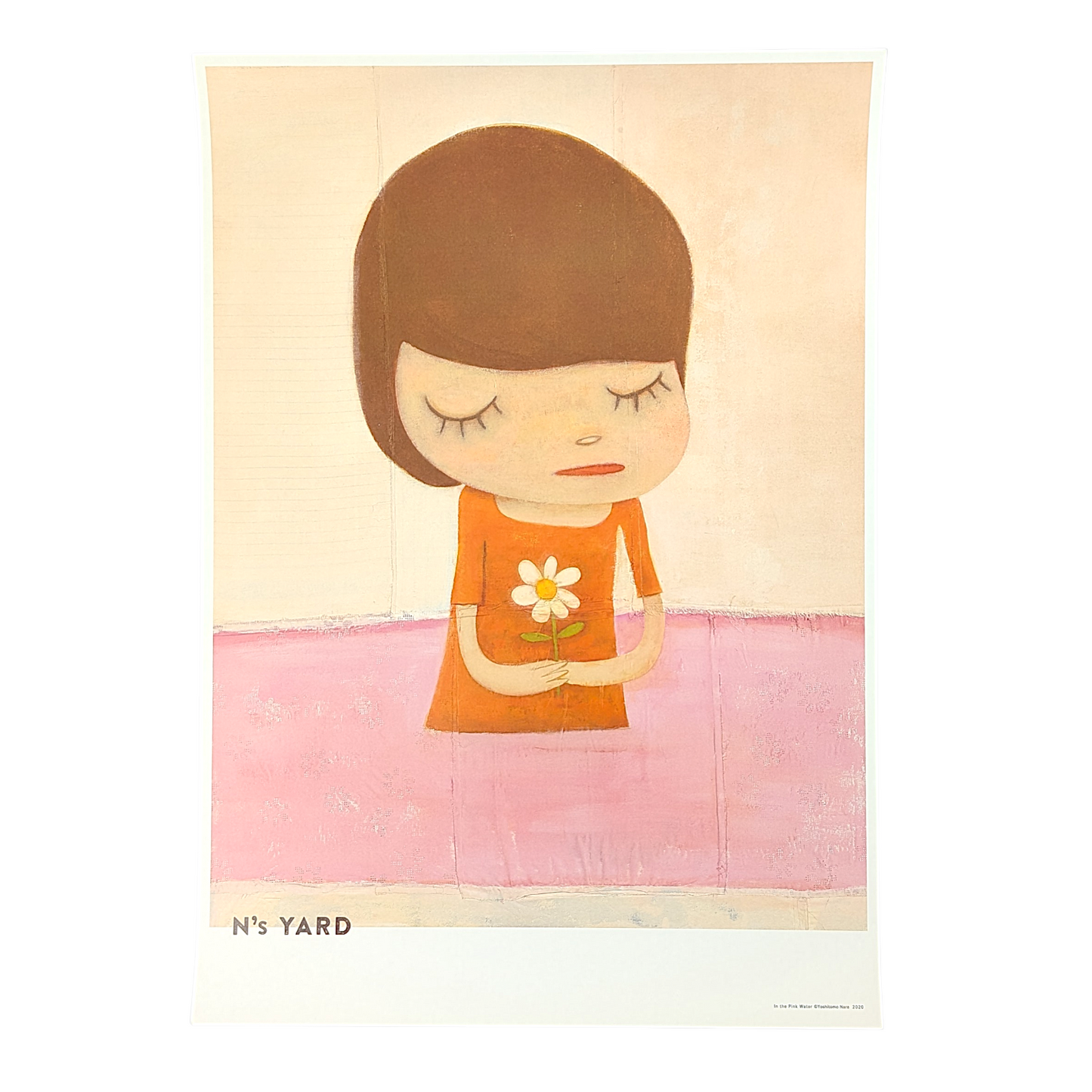 Yoshitomo Nara
In the Pink Water, 2020
Offset lithograph
14.3 × 20.3 in